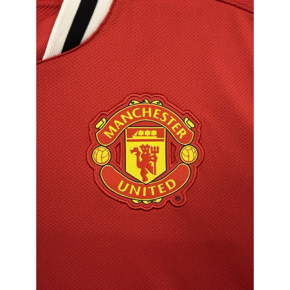 Manchester United L Nike 2011/12 Home Y2k Football Shirt Soccer Jersey